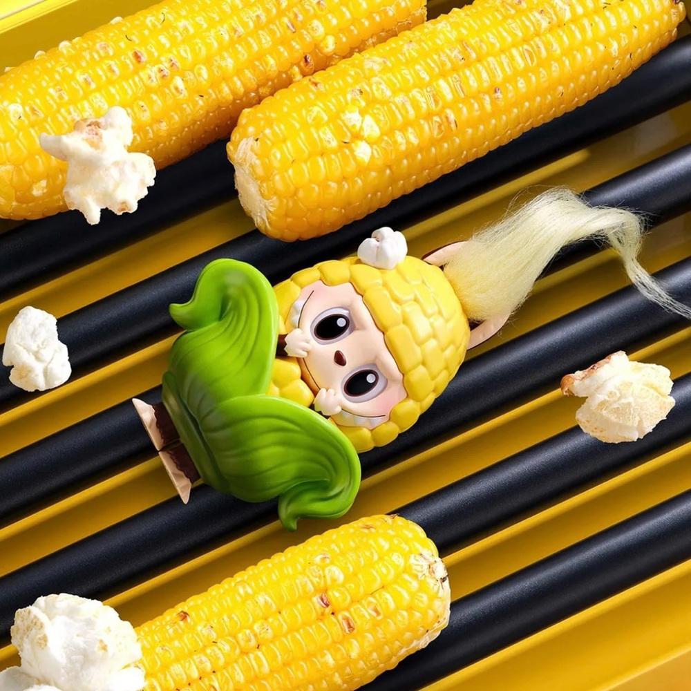 The Monsters Wacky Mart Series Figures Labubu Corn Pop Mart Monster Figure